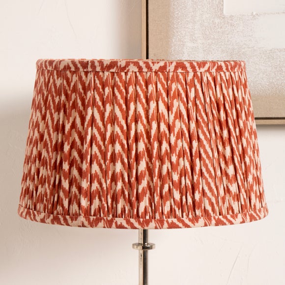View Vienna Chevron Mushroom Pleat Lamp Shade View Vienna Chevron Mushroom Pleat Lamp Shade