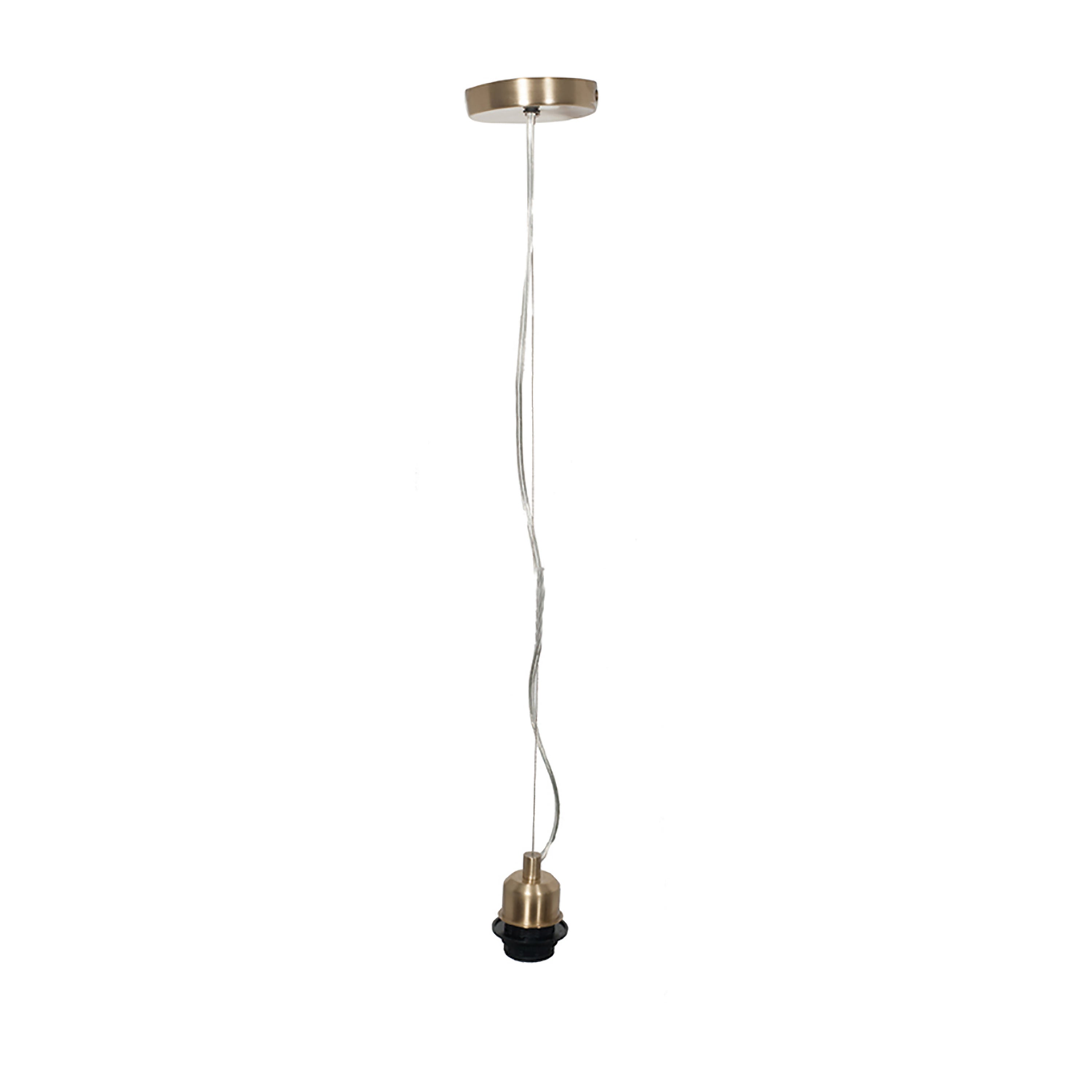 Contemporary Ceiling Light Champagne