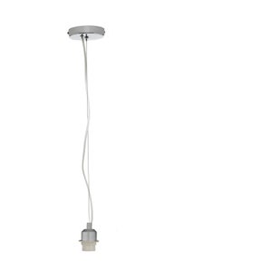 Brushed Chrome Pendant Light
