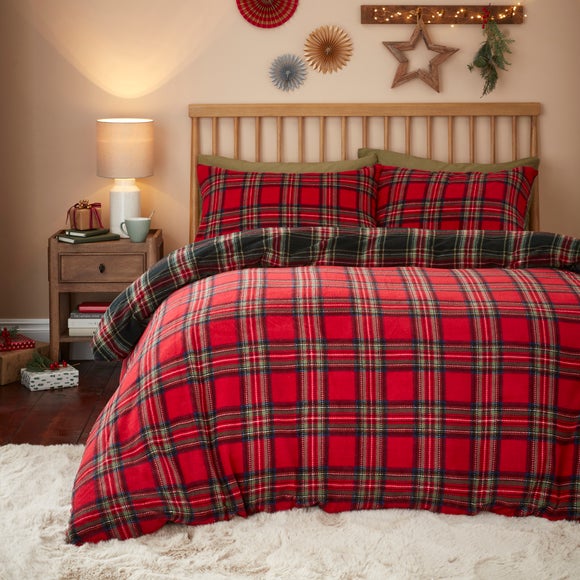 Traditional Check Duvet Cover Set