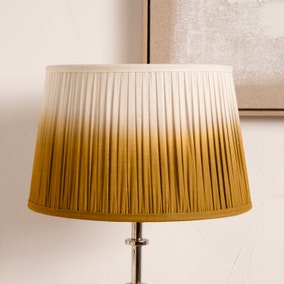 Scallop Ombre Soft Pleated Tapered Lamp Shade