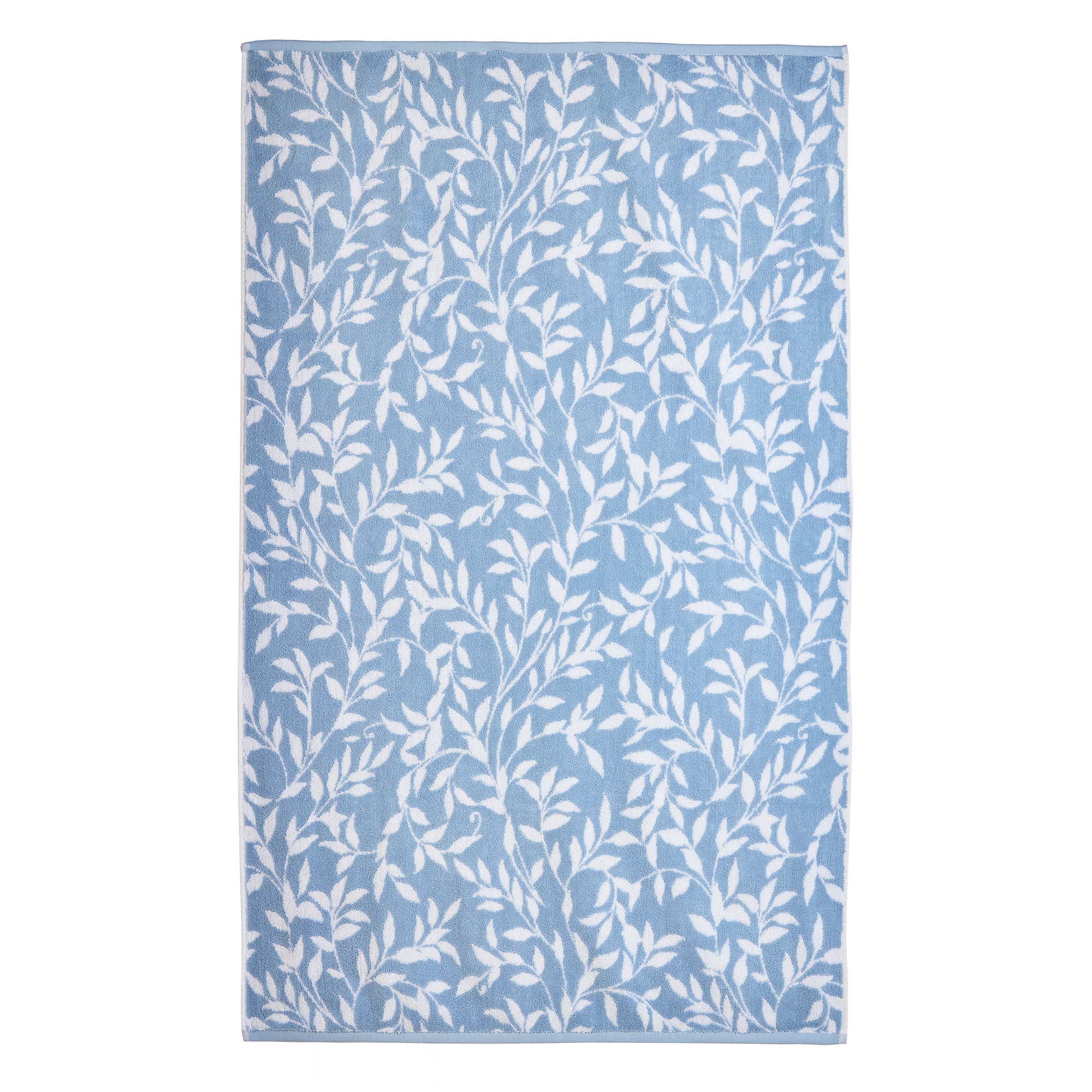 Dreams and Drapes Sandringham Blue Towel | Dunelm