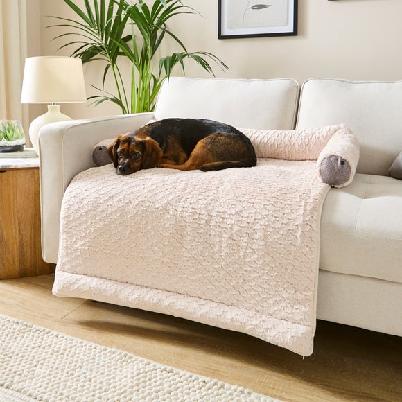 Roll Front Ivory Sofa Dog Bed