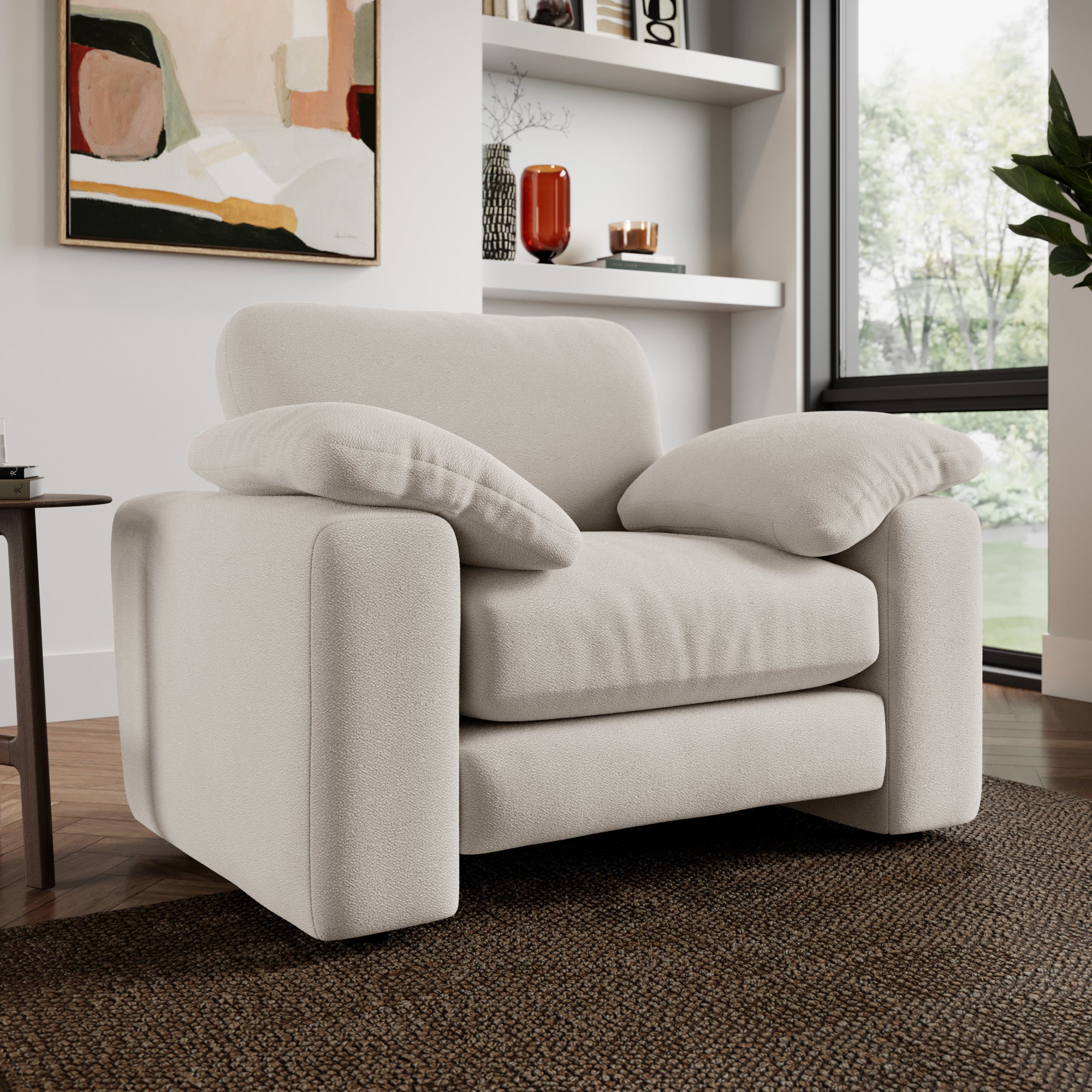 Magnus Cosy Weave Snuggle Sofa Cosy Weave Ivory