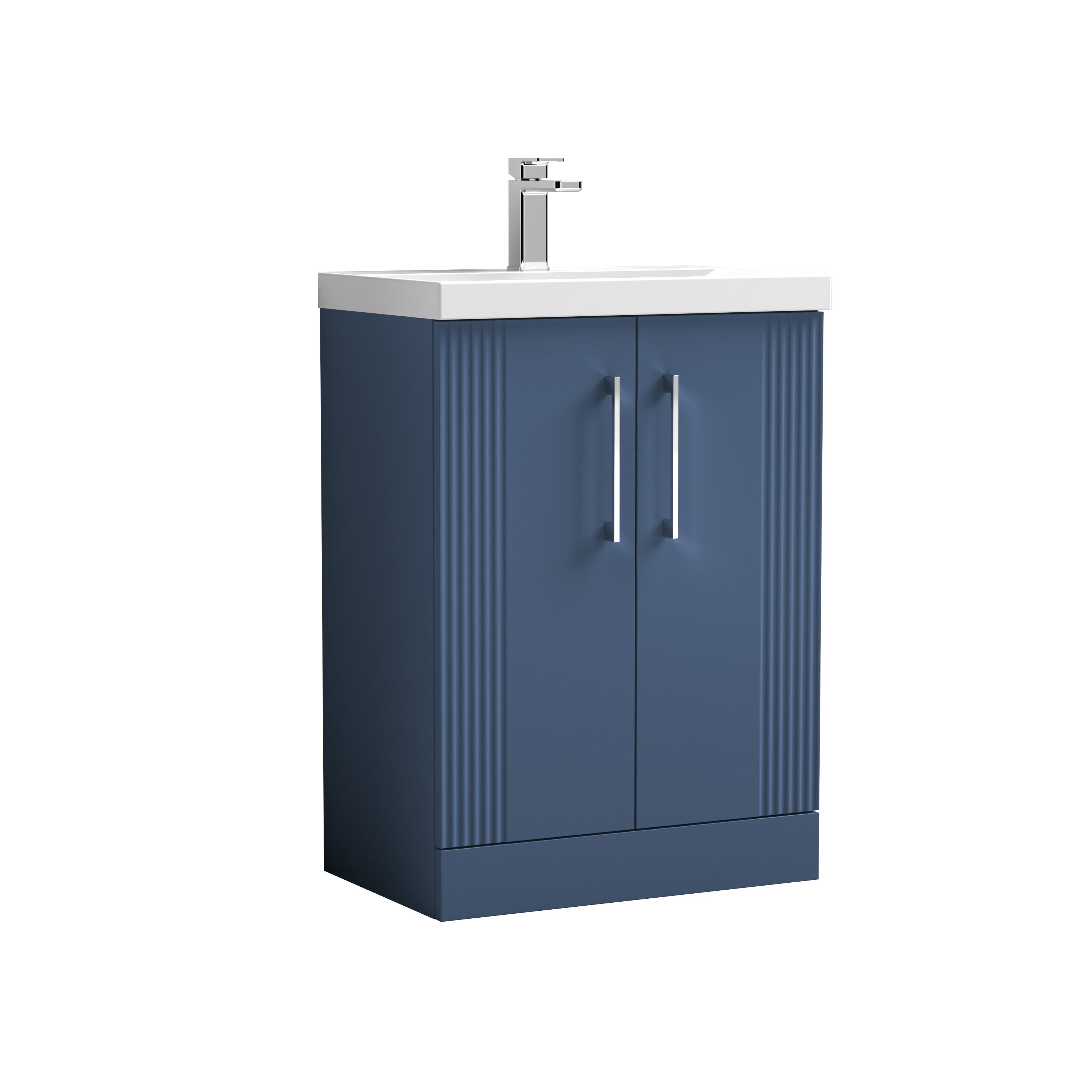 Deco Floor Standing 2 Door Vanity Unit with Basin