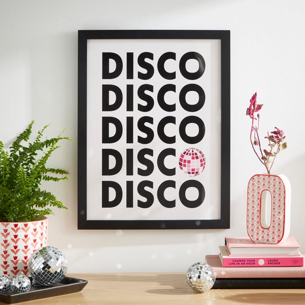 Disco by Frankie Kerr Dineen Framed Print image 1 of 3