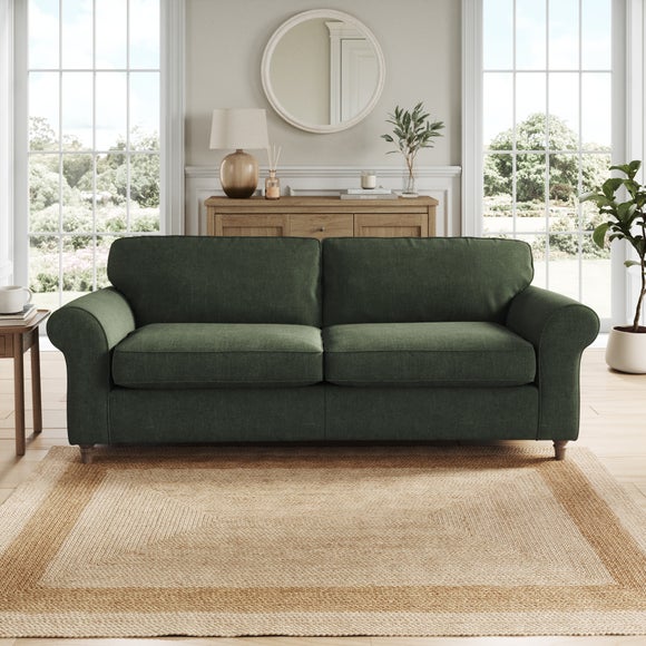 Dunelm green sofa sales