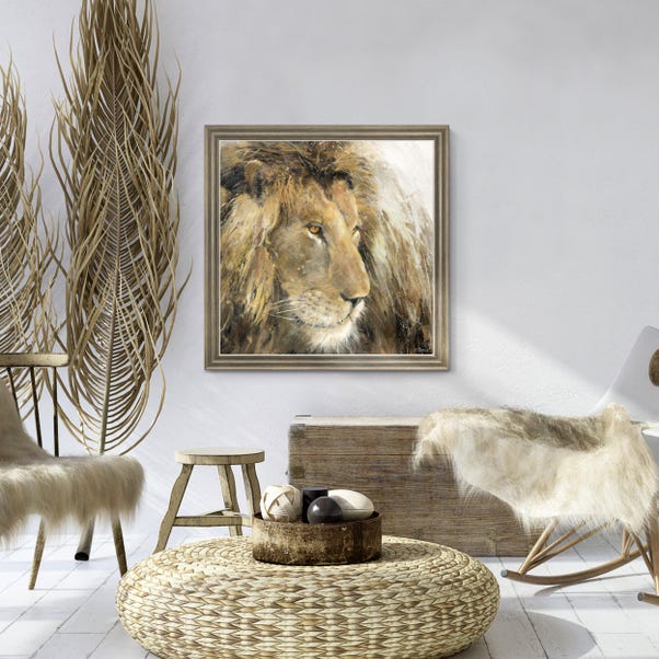 Cedar & Sage Pride Lion Framed Canvas image 1 of 3
