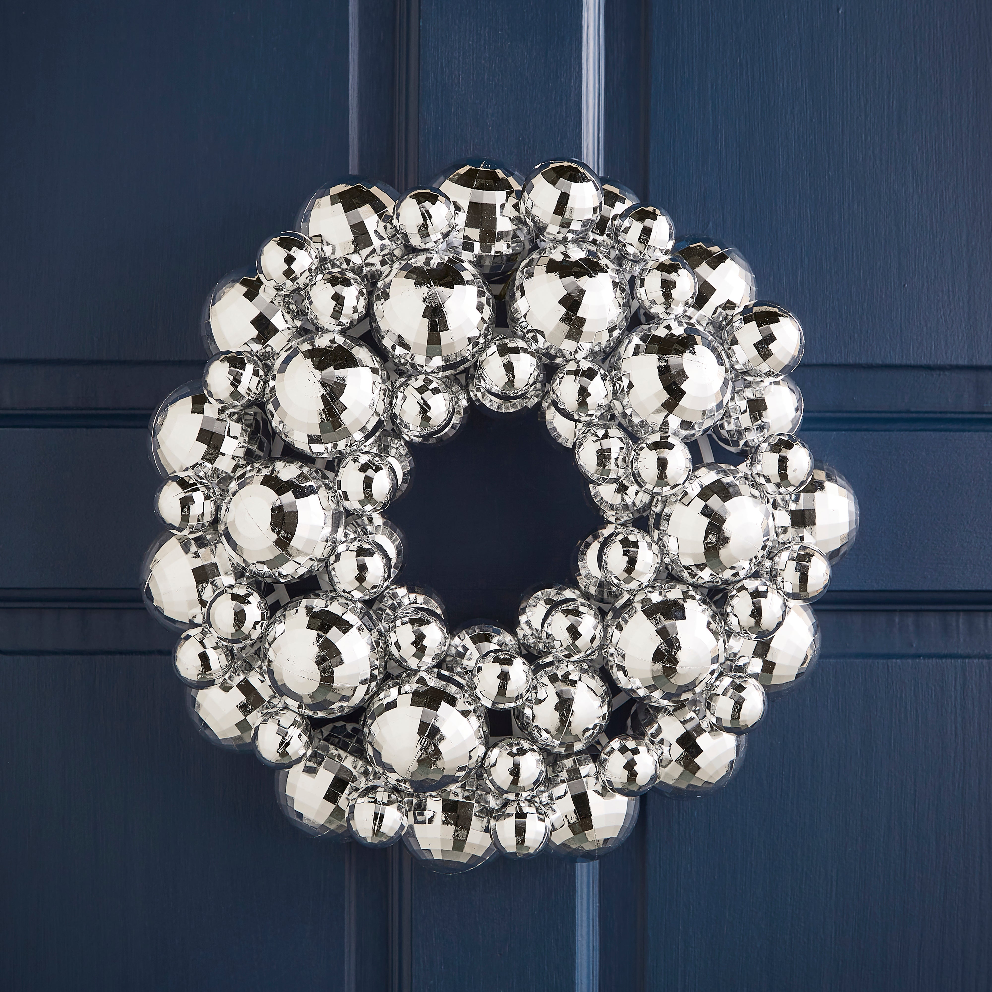 Disco Ball Wreath