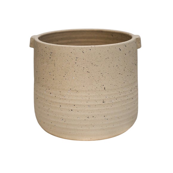 Aurora Terrazzo Handled Plant Pot