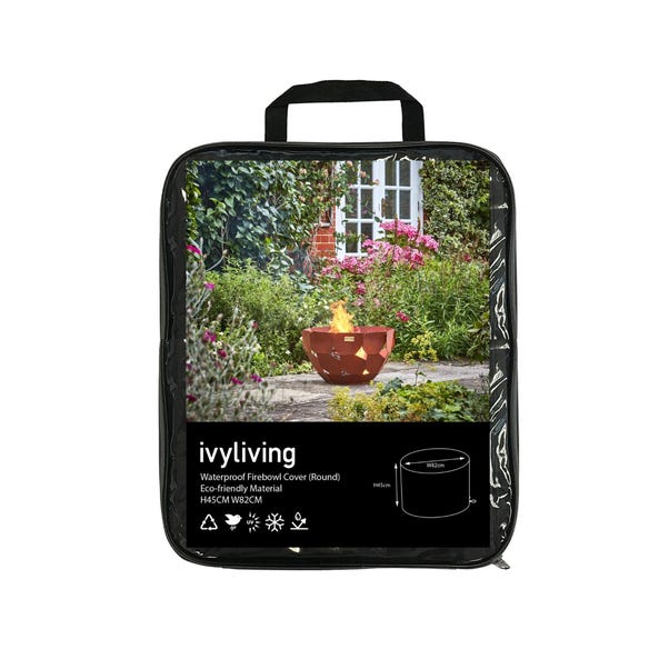 Ivyline Round Waterproof Fire Pit Cover image 1 of 1