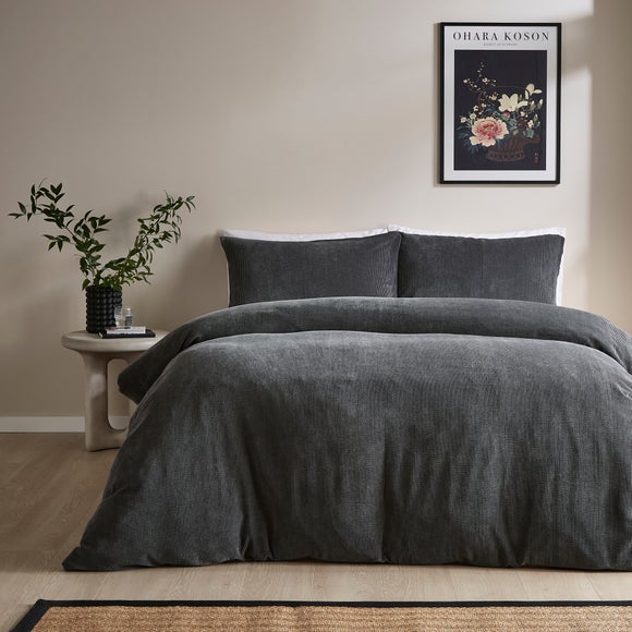 Felix Corduroy Duvet Cover And Pillowcase Set