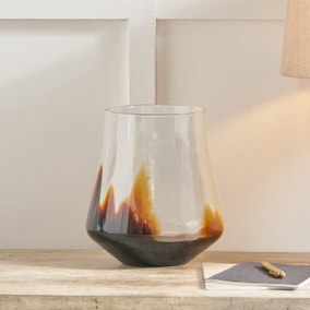Ombre Glass Bell Vase