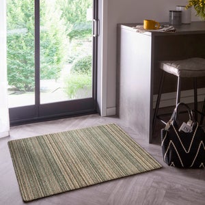 Marvel Striped Washable Cotton Utility Mat