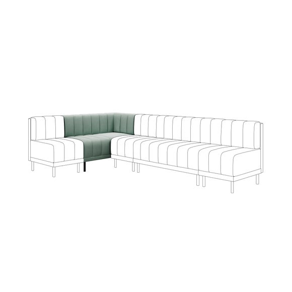 Click to view product details and reviews for Amali Corner Dining Bench Vintage Velvet.