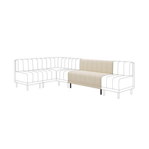 Amali Long Dining Bench- Boucle