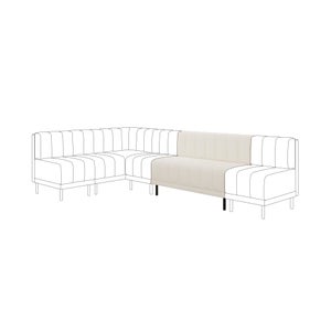 Amali Long Dining Bench- Boucle