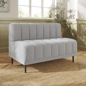 Amali Long Dining Bench- Textured Weave