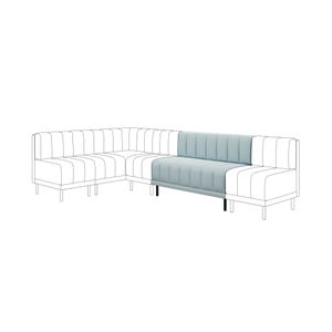 Amali Long Dining Bench- Vintage Velvet