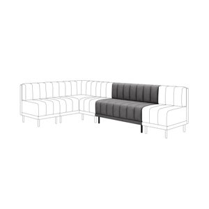 Amali Long Dining Bench- Faux Leather