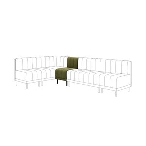 Amali Small Dining Bench- Boucle