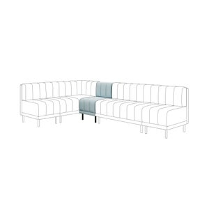 Amali Small Dining Bench- Vintage Velvet