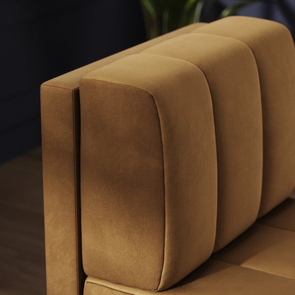Photo 3 of Amali Small Dining Bench- Matte Plush Velvet
