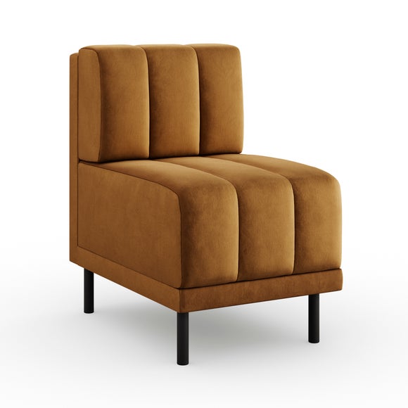 Photo 5 of Amali Small Dining Bench- Matte Plush Velvet
