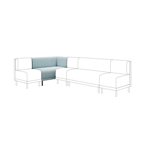 Click to view product details and reviews for Mae Corner Dining Bench Vintage Velvet.