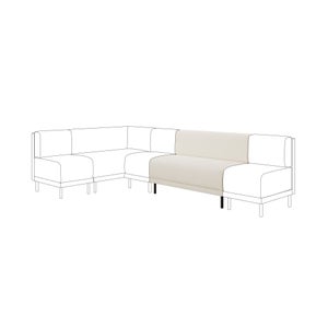 Mae Long Dining Bench- Boucle