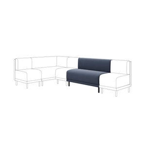 Mae Long Dining Bench- Boucle