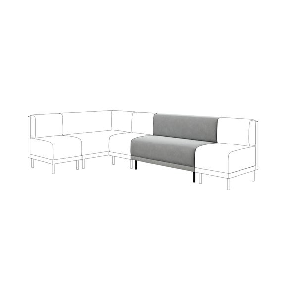 Click to view product details and reviews for Mae Long Dining Bench Vintage Velvet.