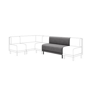 Mae Long Dining Bench- Faux Leather