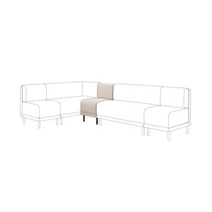 Mae Small Dining Bench- Textured Weave