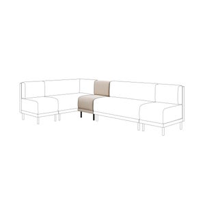 Mae Small Dining Bench- Vintage Velvet