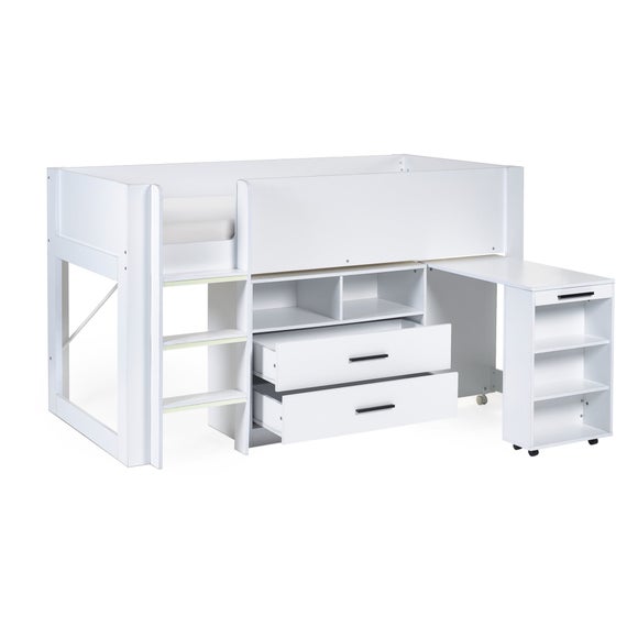 Click to view product details and reviews for Otis Midsleeper Childrens Bed With Pull Out Desk.
