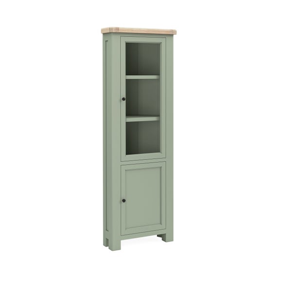 Salcombe Corner Display Cabinet