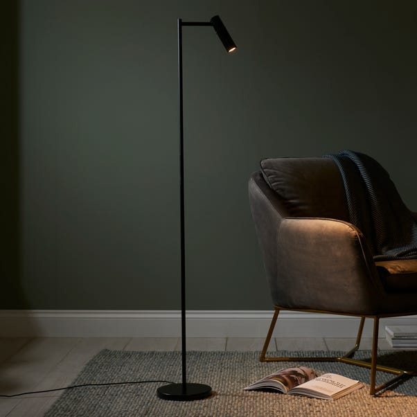 Vogue Adam Steel Adjustable Touch Dimmable Floor Lamp image 1 of 4