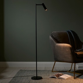 Vogue Adam Steel Adjustable Touch Dimmable Floor Lamp