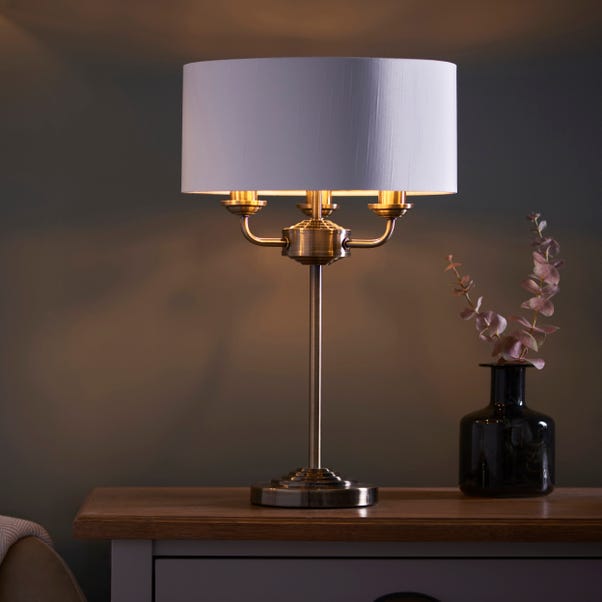 Vogue Sandringham 3 Light Table Lamp image 1 of 6
