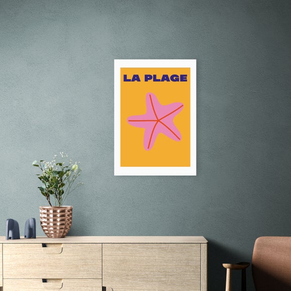 Click to view product details and reviews for East End Prints La Plage Print By Inoui.