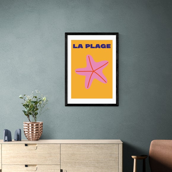 East End Prints La Plage Print by Inoui