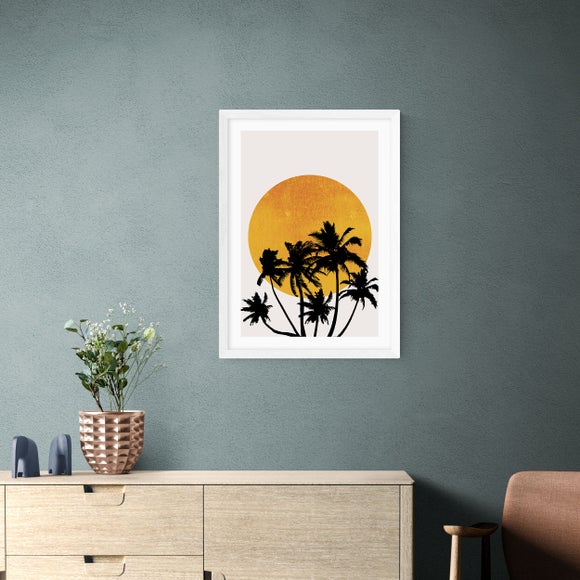 East End Prints Miami Beach Sunset Print by Kubistika