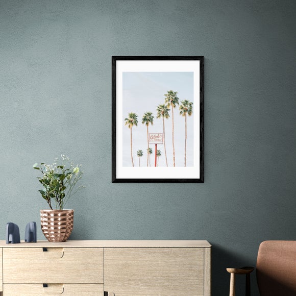 East End Prints - Aloha Hotel Print by Sisi and Seb Blue thumbnail