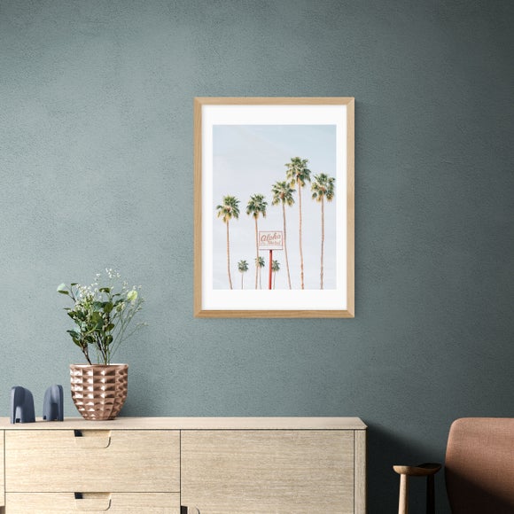 East End Prints - Aloha Hotel Print by Sisi and Seb Blue thumbnail