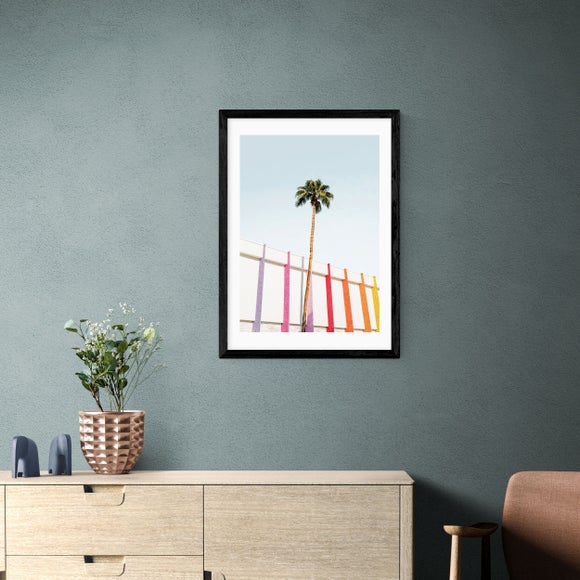 East End Prints - Palm Spring Colors II Print by Sisi and Seb MultiColoured thumbnail