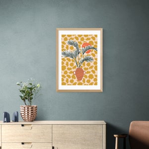 East End Prints Potted Palm Tree Print By Sundry Society