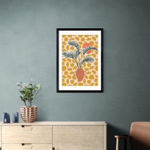 East End Prints Potted Palm Tree Print By Sundry Society