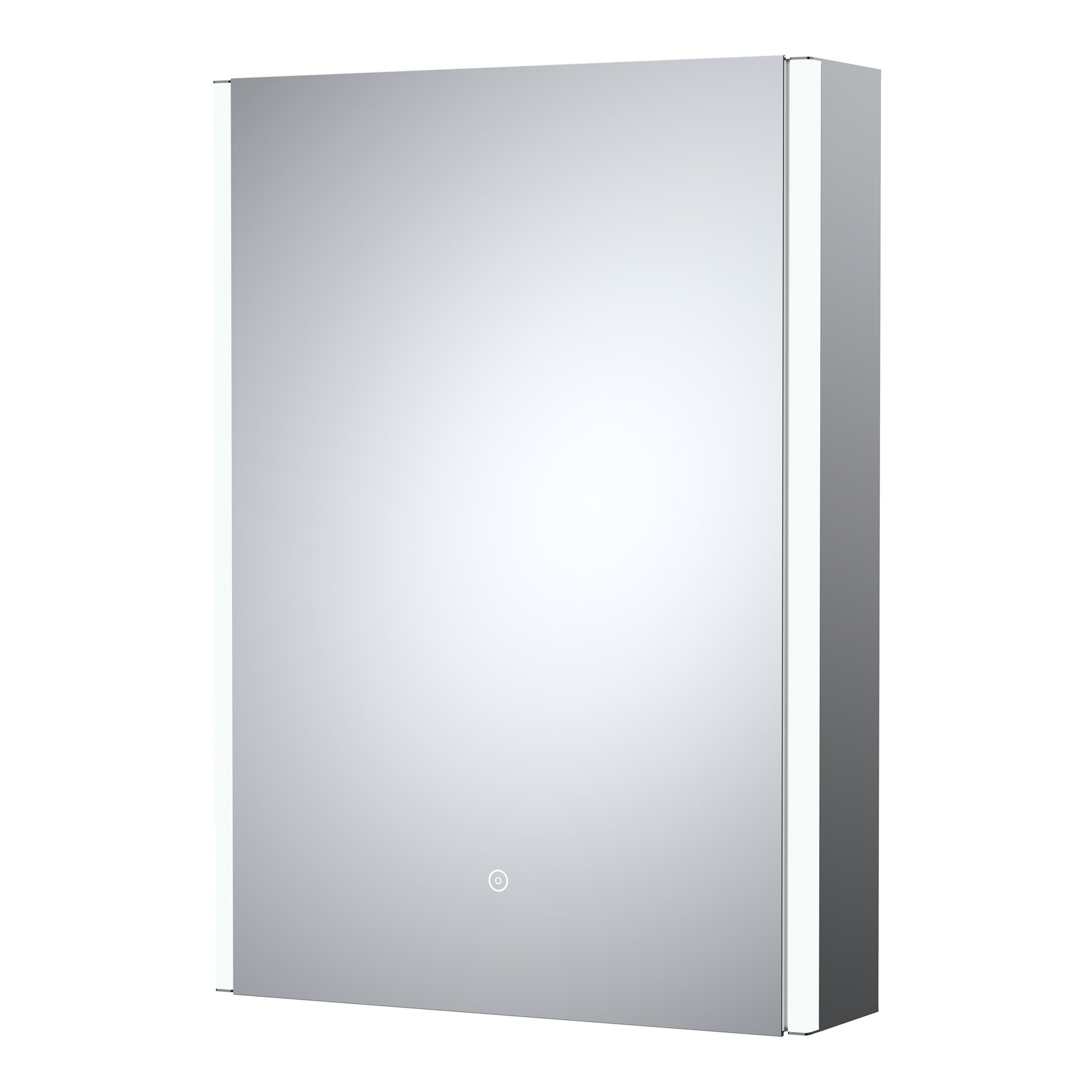 LED Single Mirror Cabinet