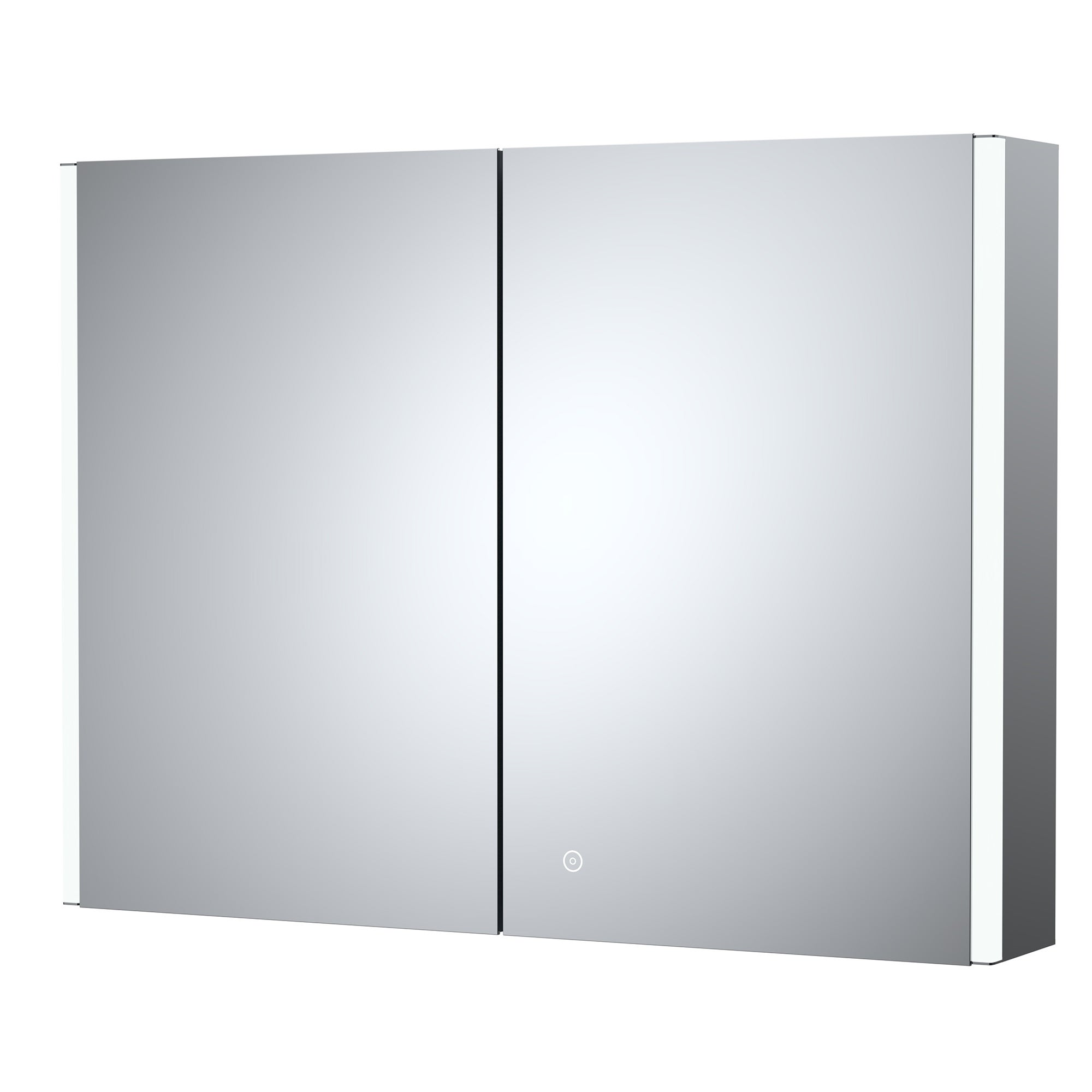 LED Double Mirror Cabinet